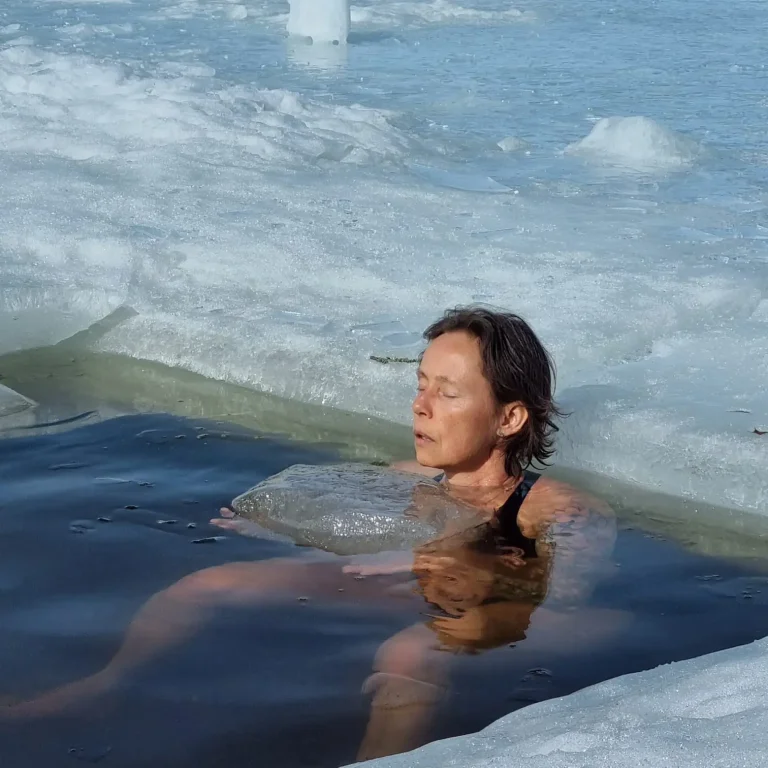 Koud water training. Ervaar de helende werking van de kou; koudetraining